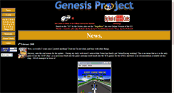 Desktop Screenshot of genesisproject-online.com